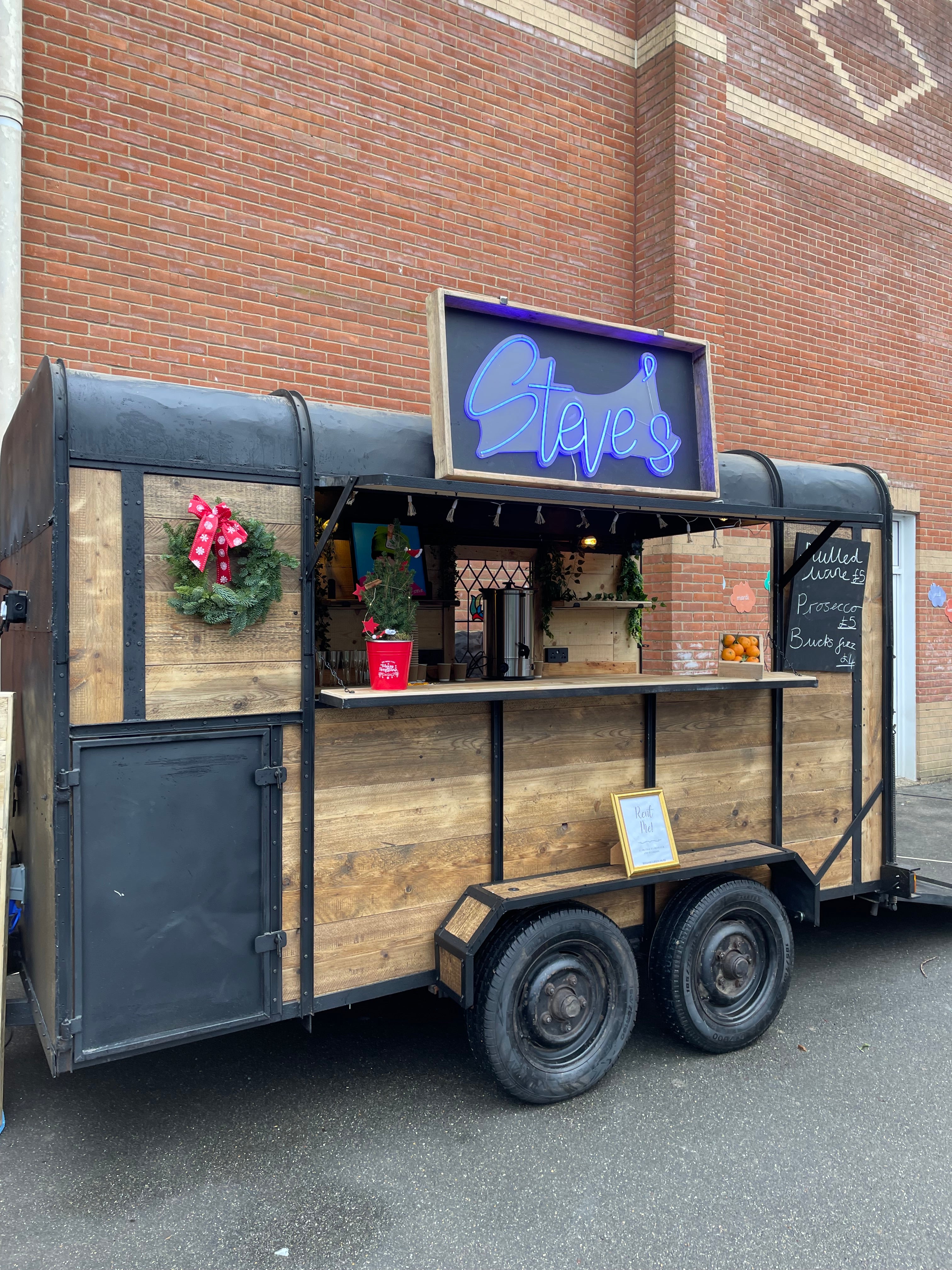 Champagne & Cocktail Trailer – A Show-Stopping Experience for Your Event - RENTAL ONLY