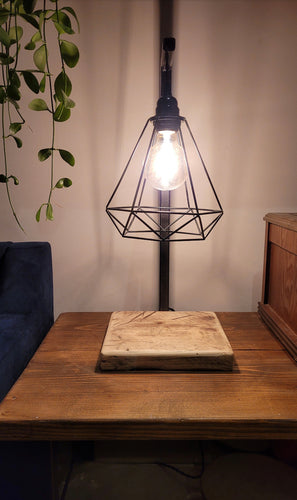 Industrial Side Lamp - Distinctive Lighting with Modern Edge